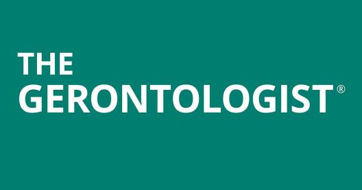 Gerontologist news logo white box